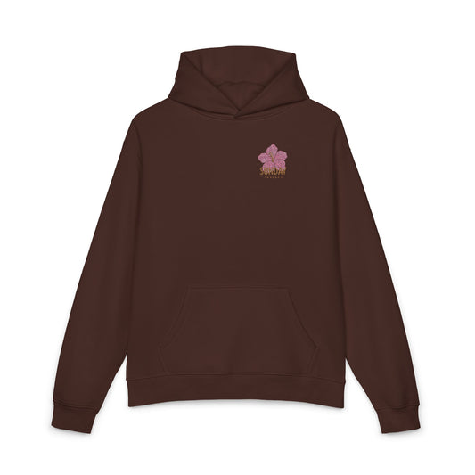 Embroidered Flowers Hoodie - Sunday Threads